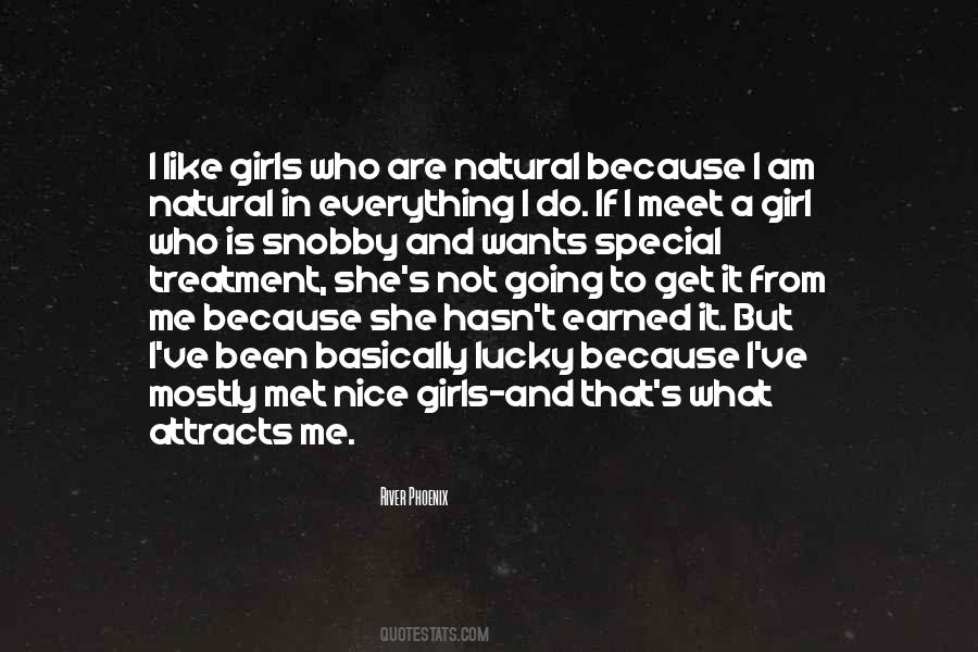 I Am A Lucky Girl Quotes #1292855