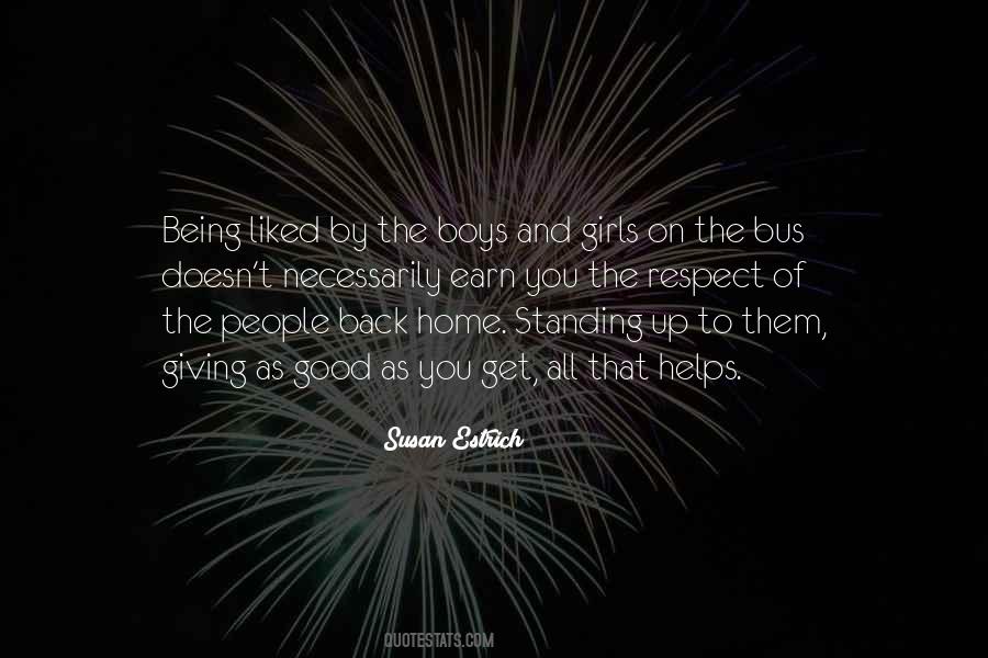 Quotes About On The Bus #1059037