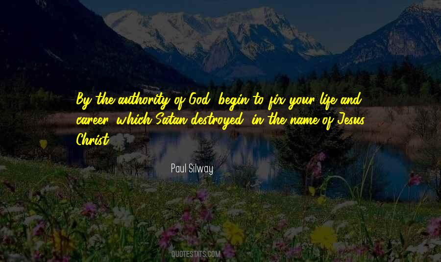 Quotes About Jesus Authority #1451404