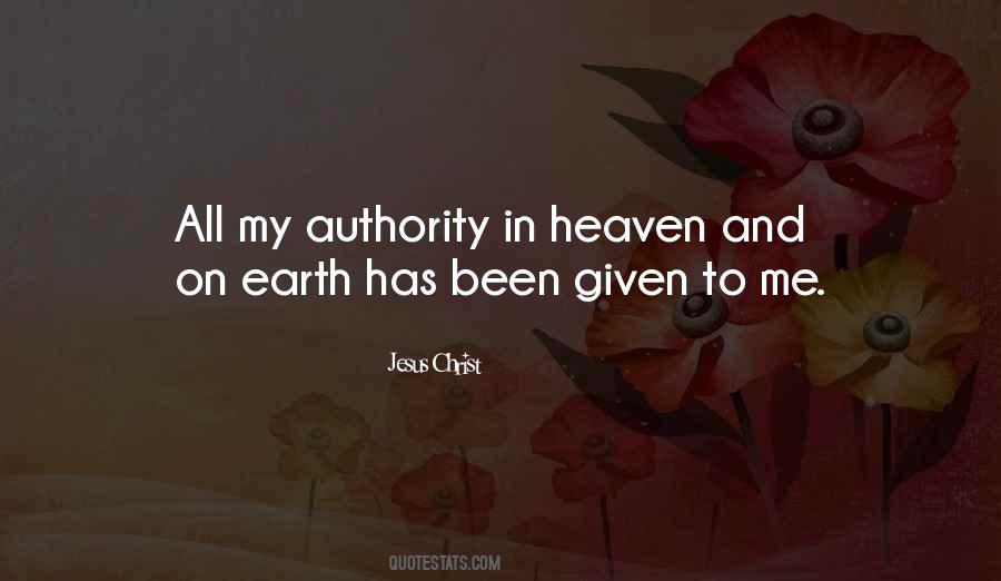 Quotes About Jesus Authority #1809339