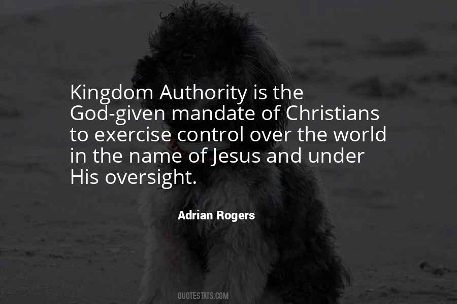 Quotes About Jesus Authority #623739