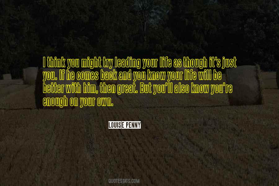 If It Comes Back Quotes #744494