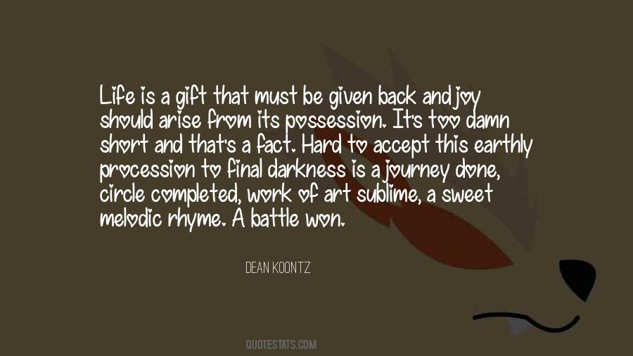 Sweet Journey Quotes #1153478