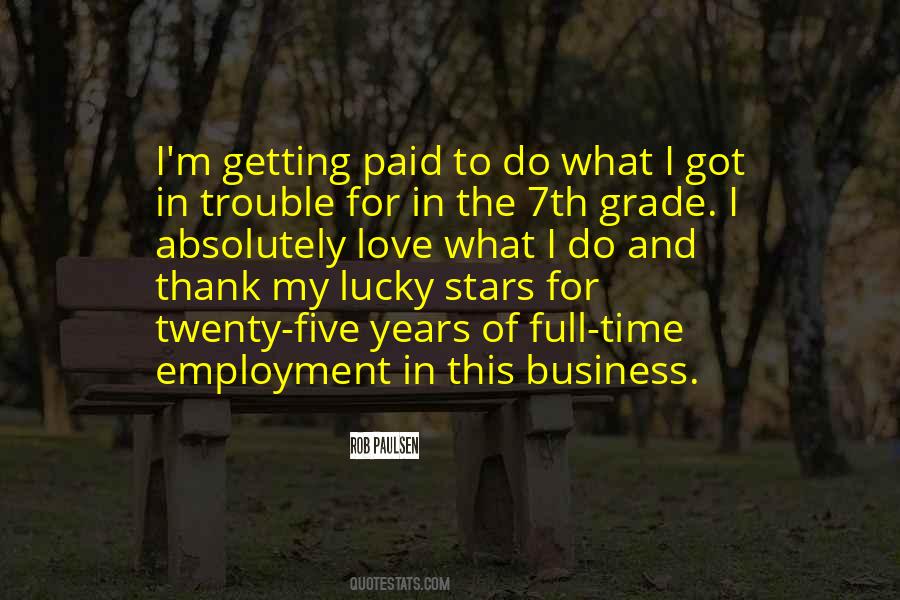 Thank Your Lucky Stars Quotes #77119