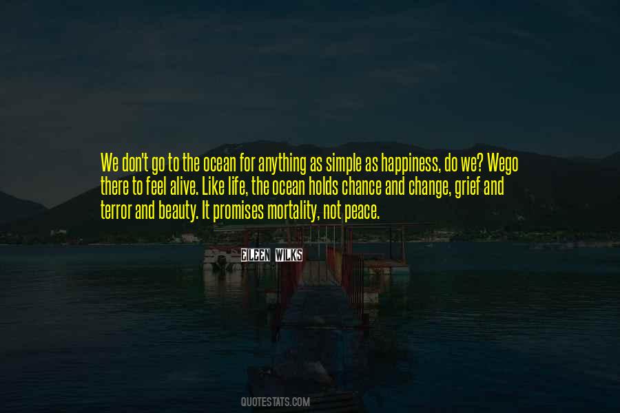 Peace Ocean Quotes #1259725