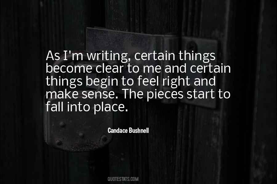 When Things Start To Make Sense Quotes #512327