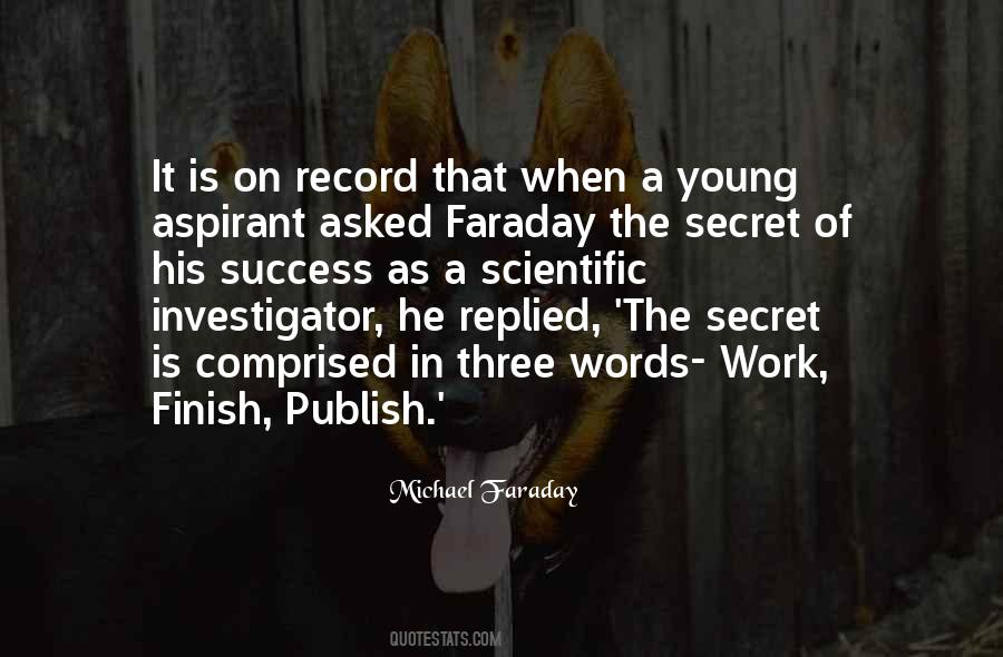 Work In Secret Quotes #1062624