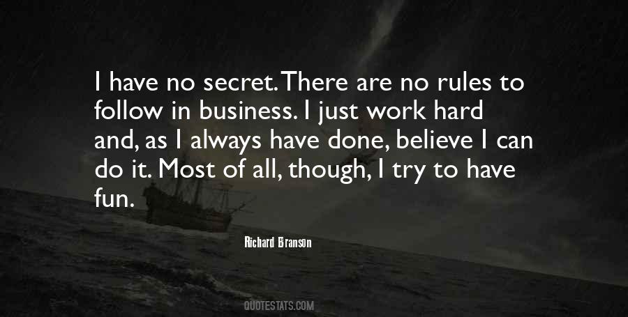 Work In Secret Quotes #1629594