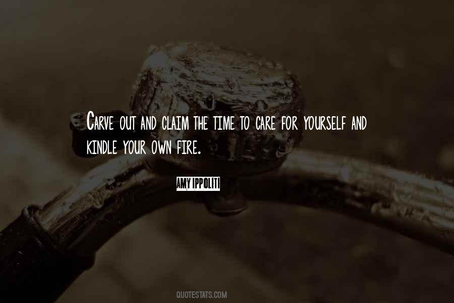 Time For Self Care Quotes #1773145