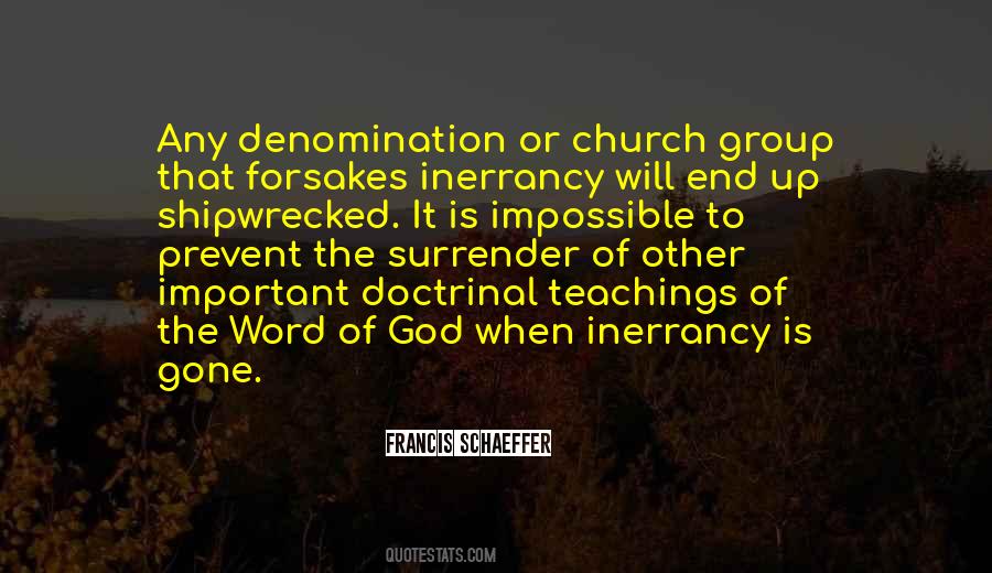 Denomination Quotes #1772980