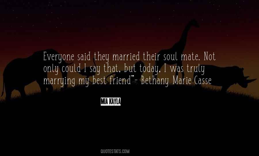Marrying Myself Quotes #696869