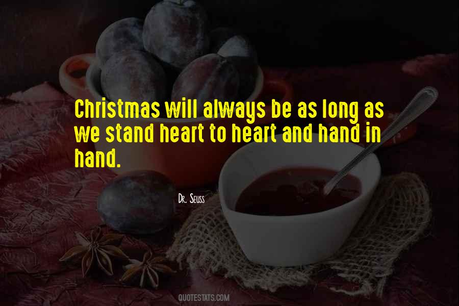 Hand In Hand Heart To Heart Quotes #409209