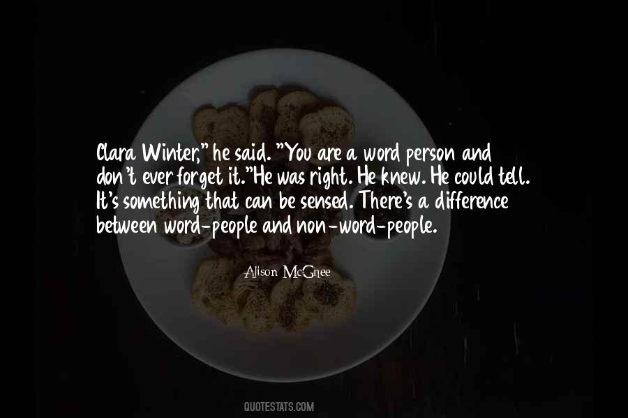 One Word Winter Quotes #1578377