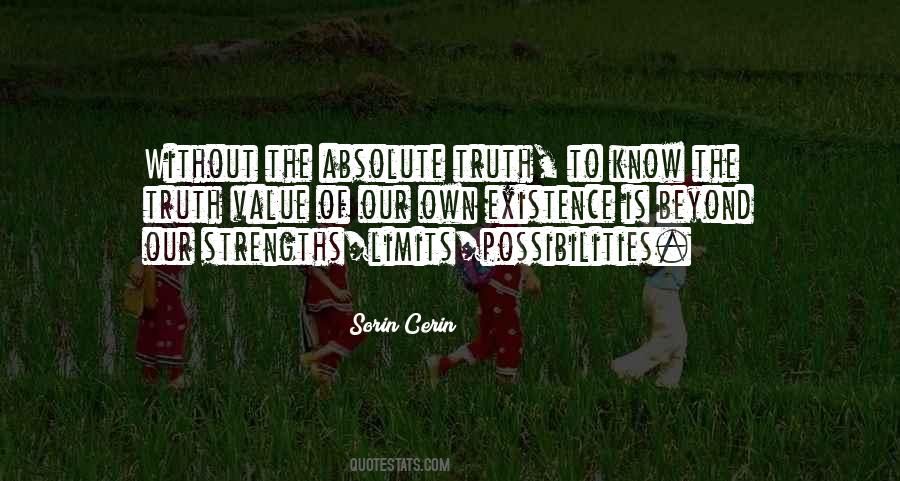 To Know The Truth Quotes #1707525