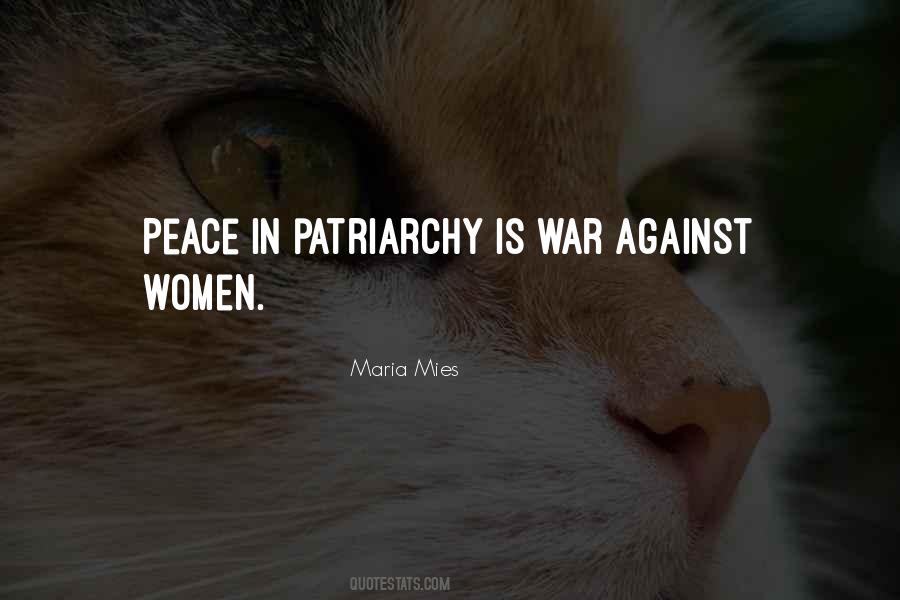 Against Patriarchy Quotes #611674