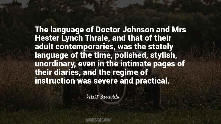 Mrs Johnson Quotes #704623