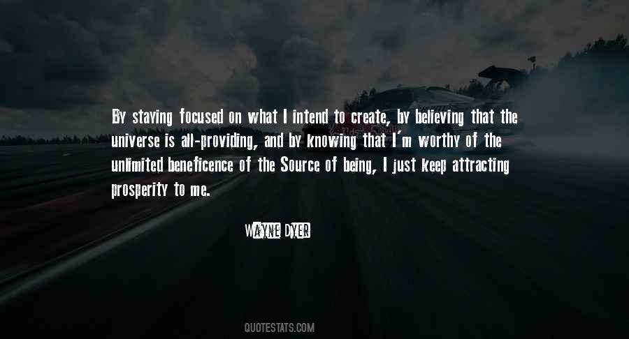 Focused On Me Quotes #1104414