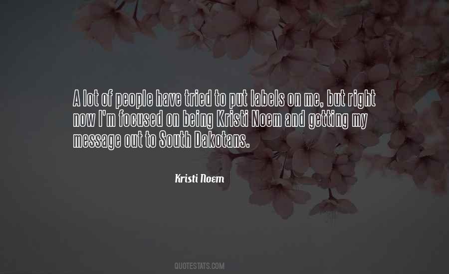 Focused On Me Quotes #207458