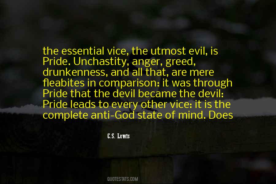Quotes About Pride And Greed #1268155