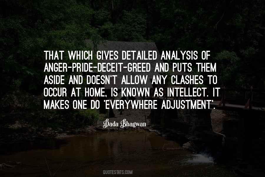 Quotes About Pride And Greed #1413564