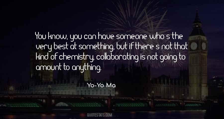 Amount To Something Quotes #1241641