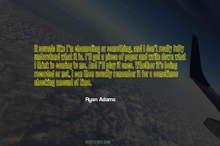 Amount To Something Quotes #1530704