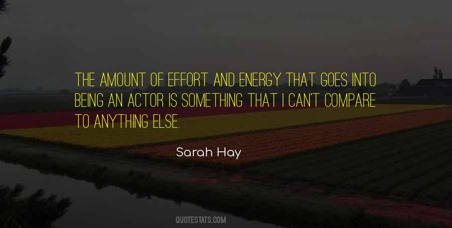 Amount To Something Quotes #1662268