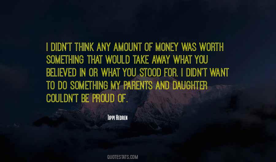 Amount To Something Quotes #1855876