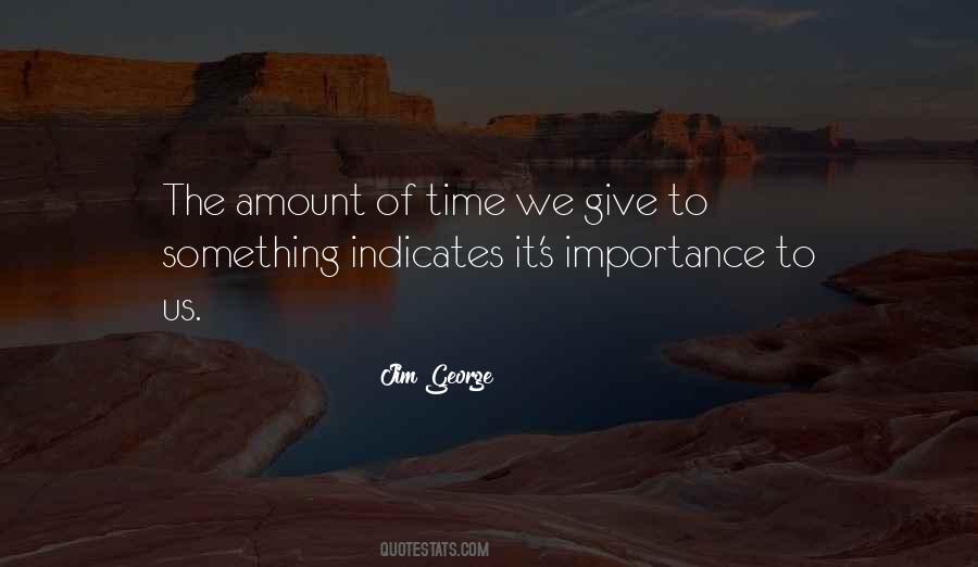 Amount To Something Quotes #890383