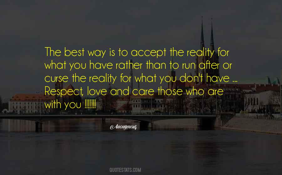 Accept And Respect Quotes #1145052