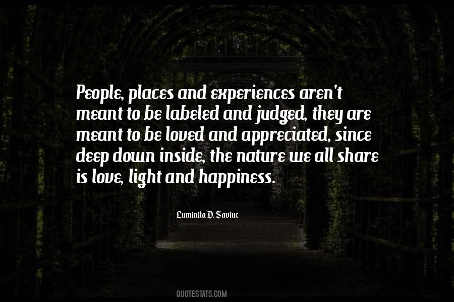 To Be Loved And Appreciated Quotes #1169722