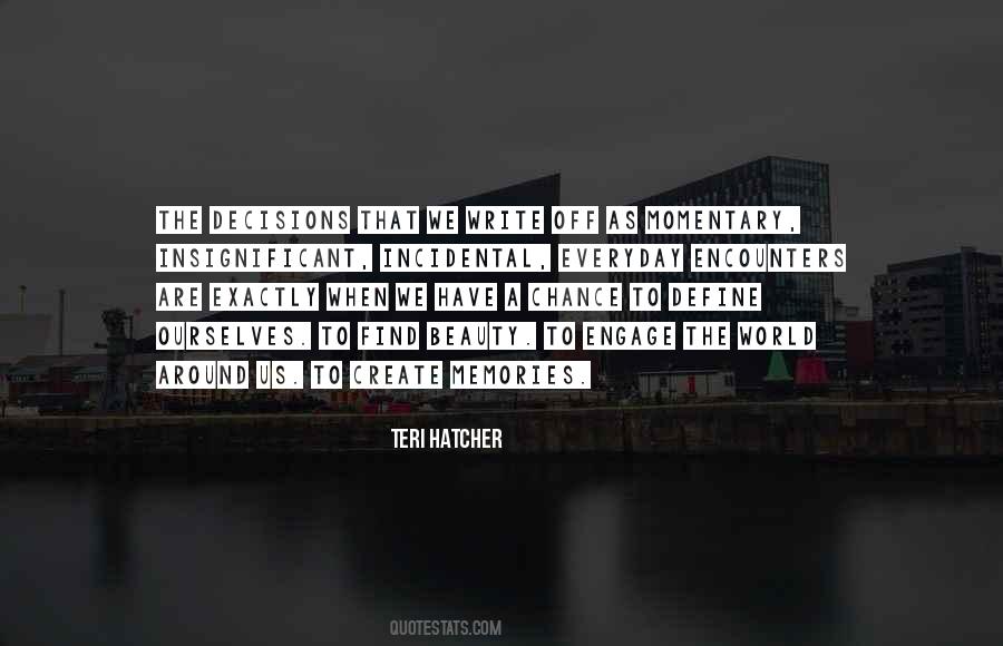 Quotes About Beauty Memories #265213