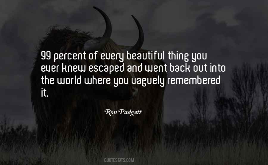 Quotes About Beauty Memories #285819