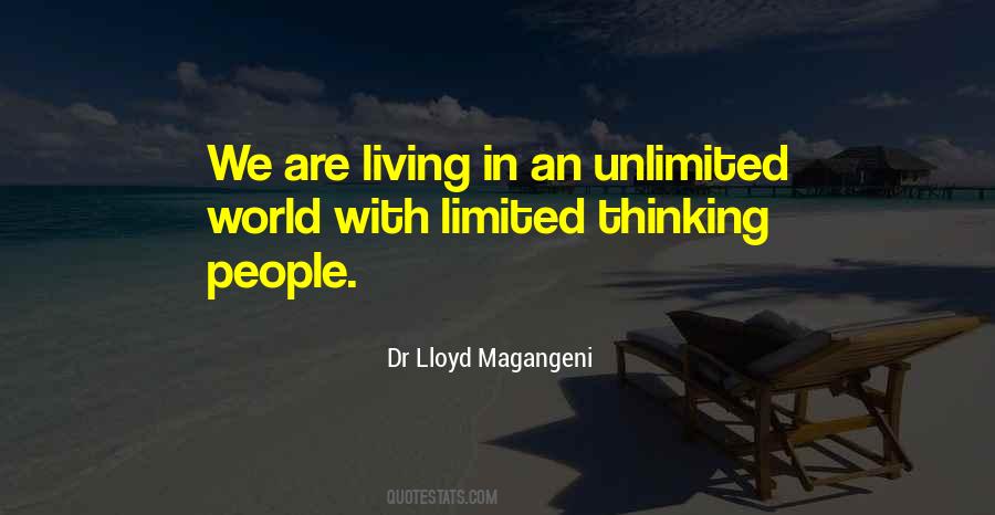 Limited Mind Quotes #1538736