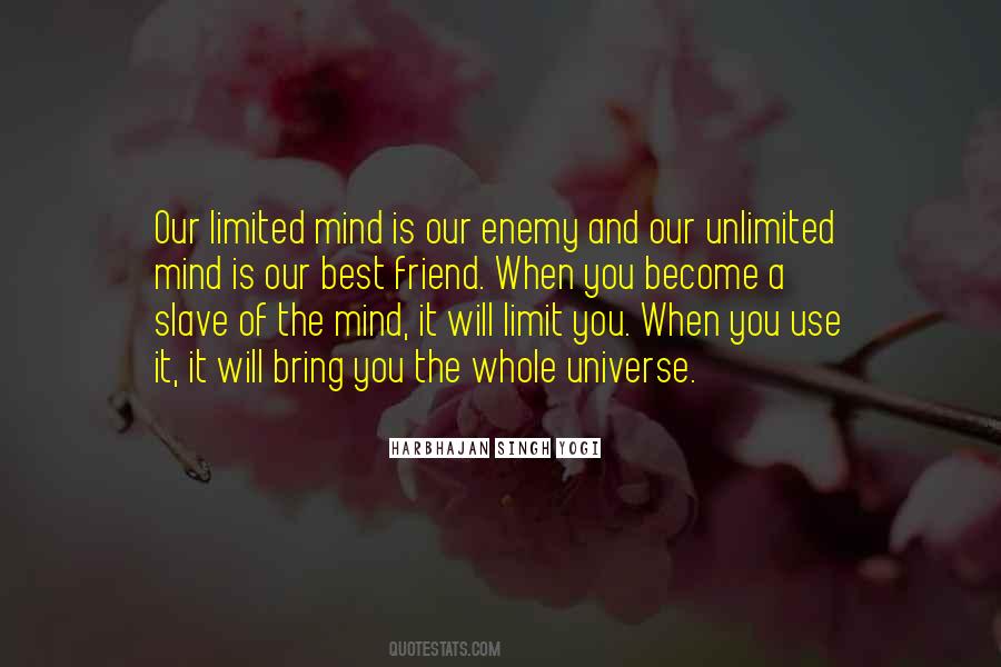 Limited Mind Quotes #1763056