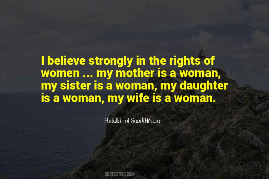 Mother Sister Wife Quotes #1679518