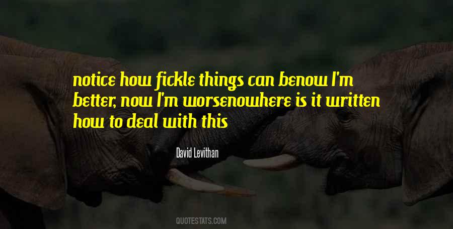 I Notice Things Quotes #1484537