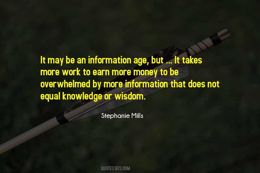 Wisdom Money Quotes #1229676