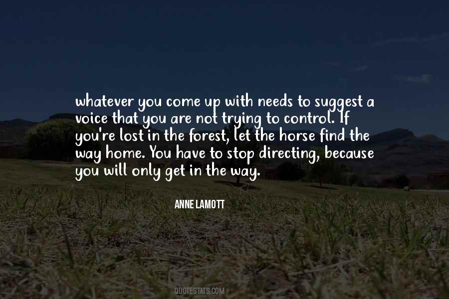 You Are Not In Control Quotes #1491120