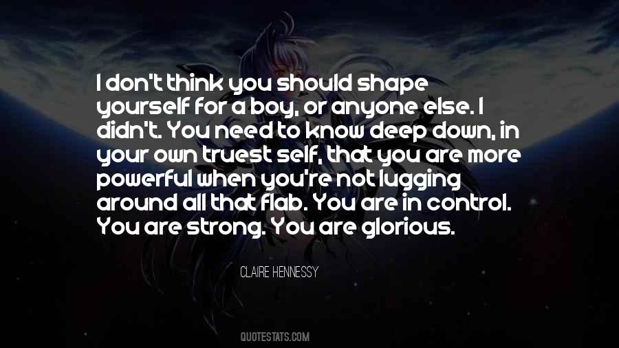 You Are Not In Control Quotes #1631916