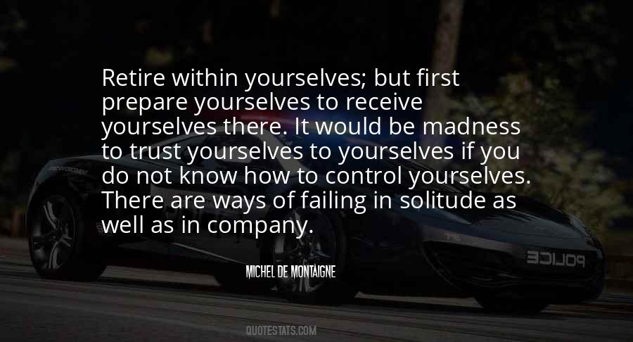 You Are Not In Control Quotes #934556