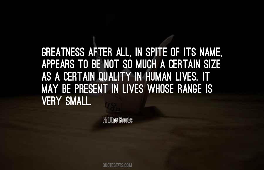 Small Present Quotes #879556