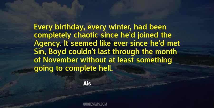 November 3 Birthday Quotes #1481780