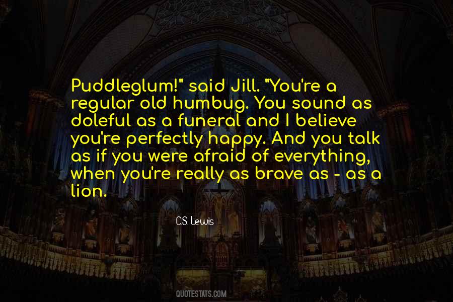 Narnia Puddleglum Quotes #1069222