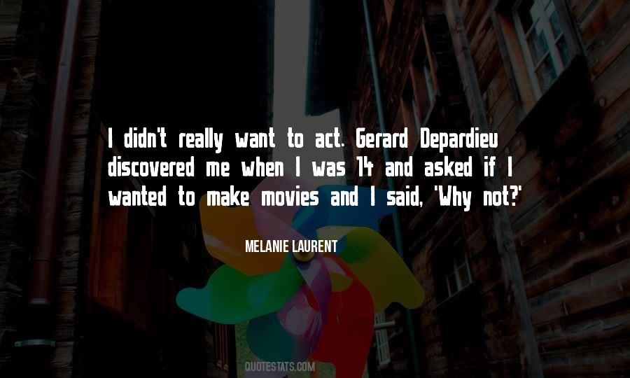 Depardieu Quotes #1085845