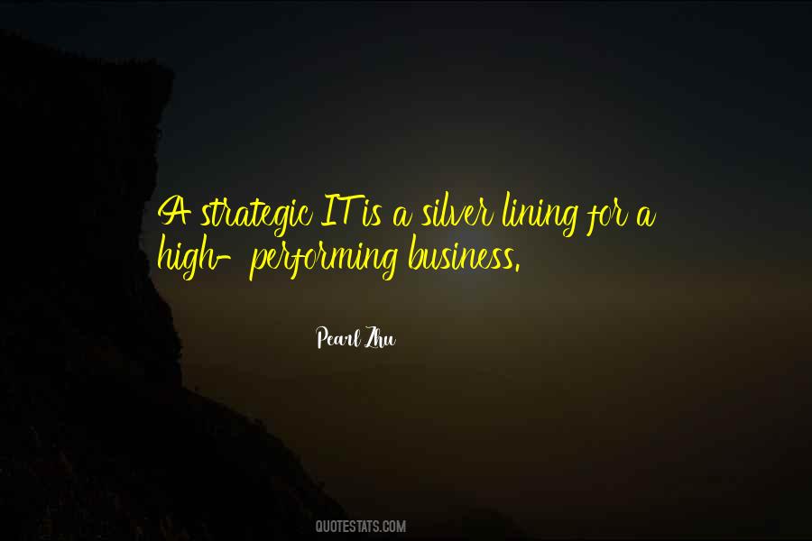 Strategic Business Quotes #1480787