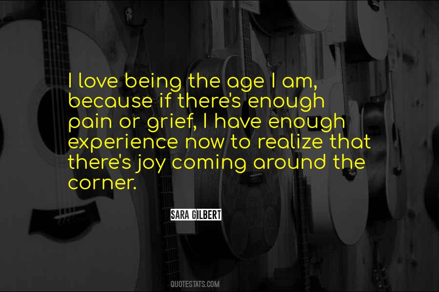 Pain Joy Quotes #1373336