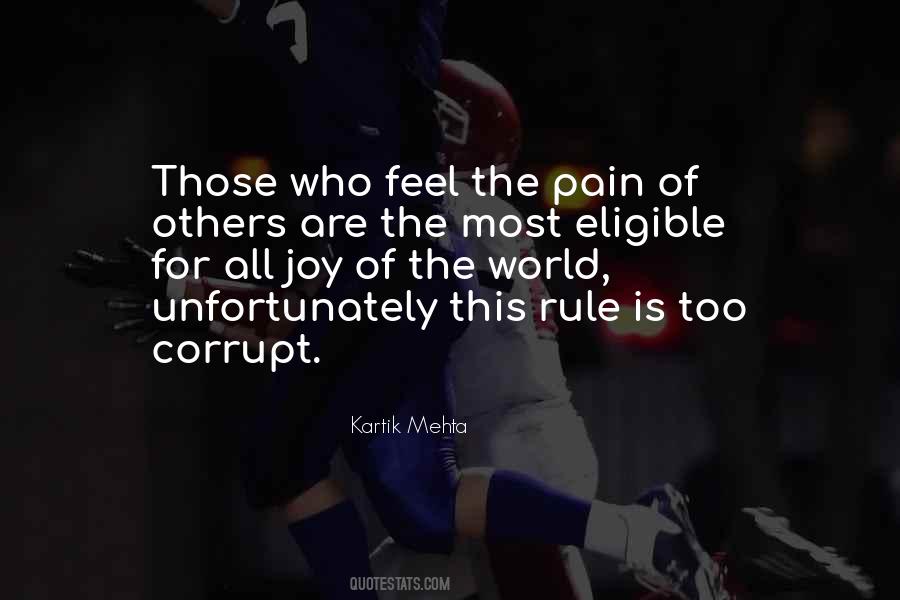 Pain Joy Quotes #1514607