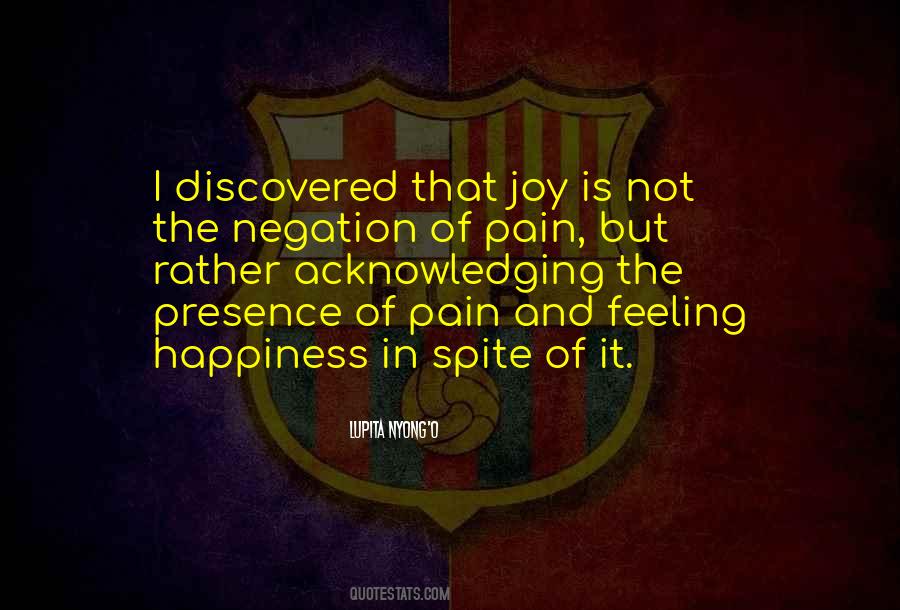 Pain Joy Quotes #1542950