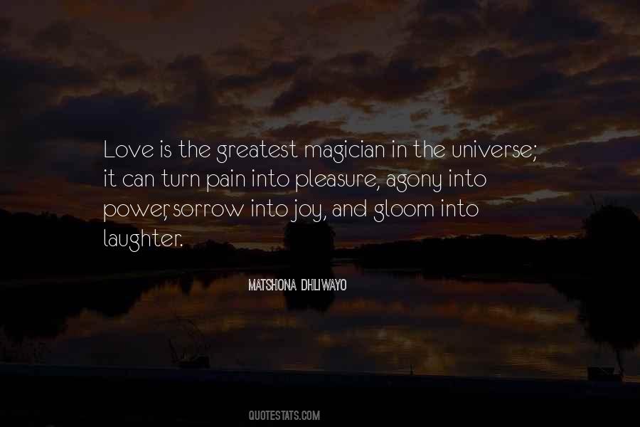 Pain Joy Quotes #311847